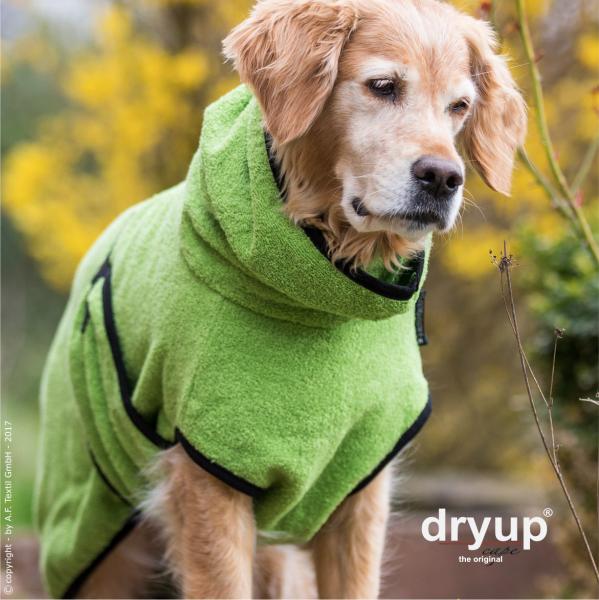 „Dryup Cape“ Trockencape - Hundebademantel kiwi